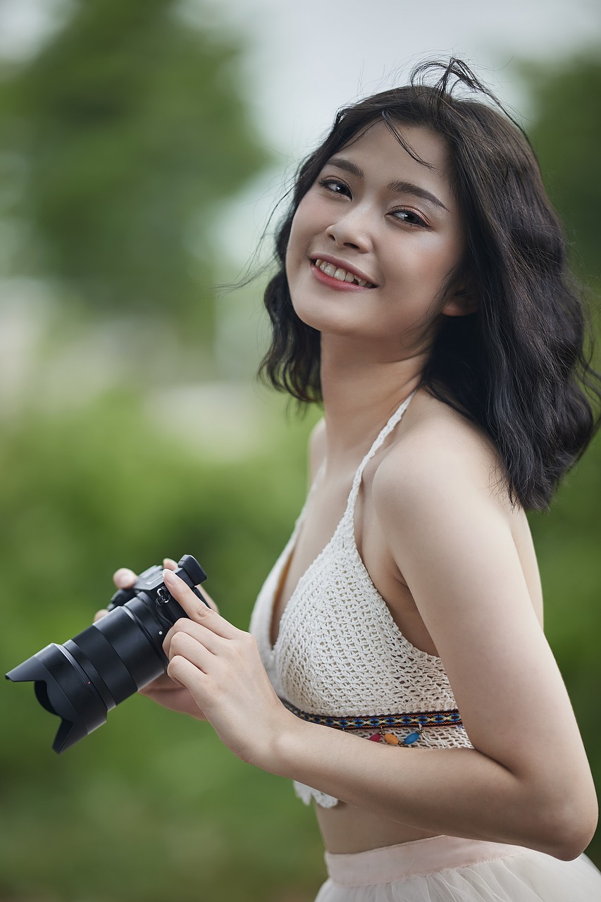 越南拍照女孩