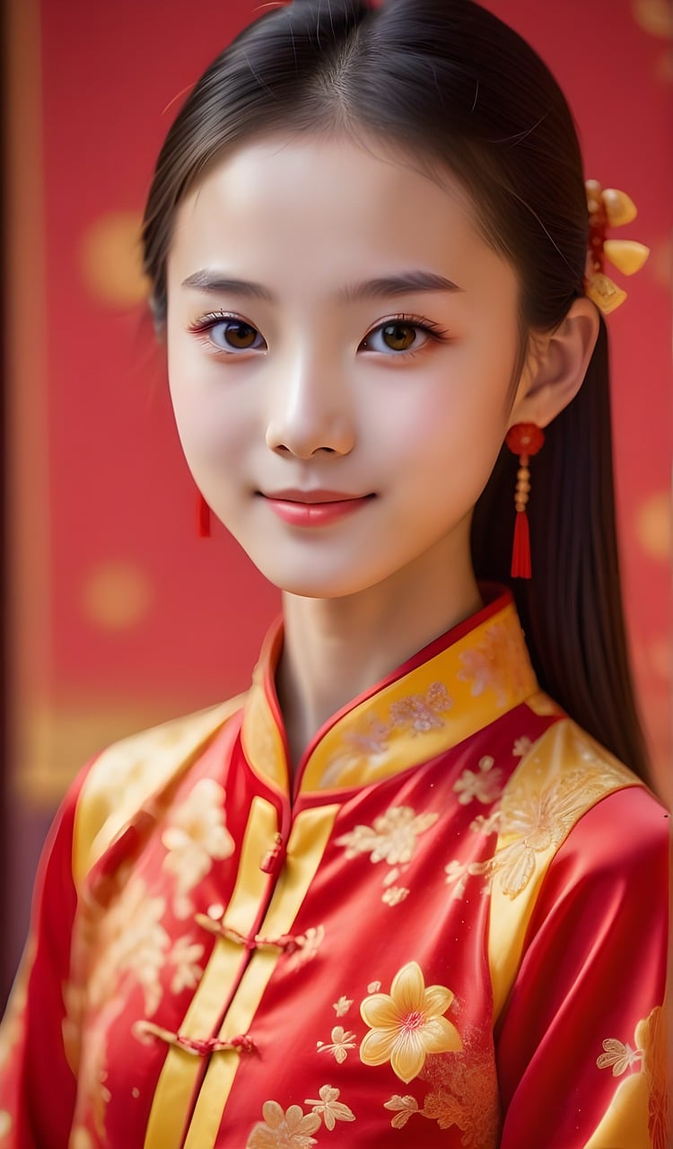 中国  传统服饰 肖像 女孩 女人 美